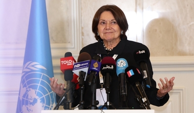Under Secretary General of the United Nations for Political and Peacebuilding Affairs Rosemary DiCarlo